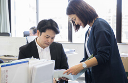 社内の様子